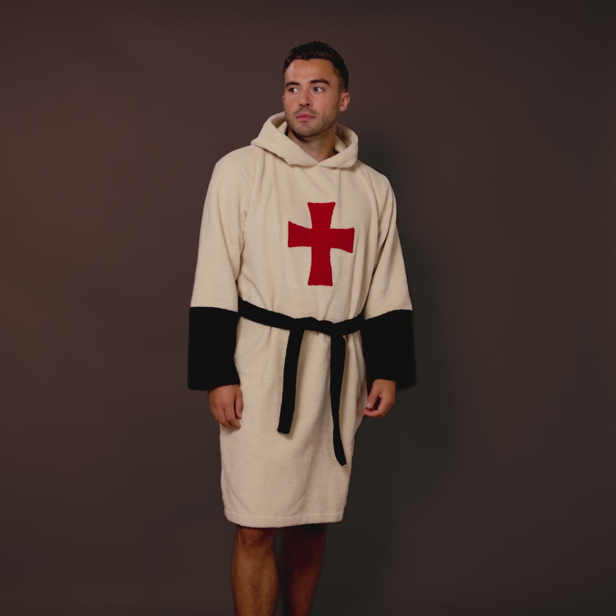 Load video: templar bathrobe video